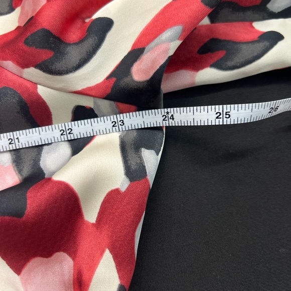 Dana Buchman V Neck Pin Tuck Button Down Blouse size XL ptp 24 - Picture 7 of 8